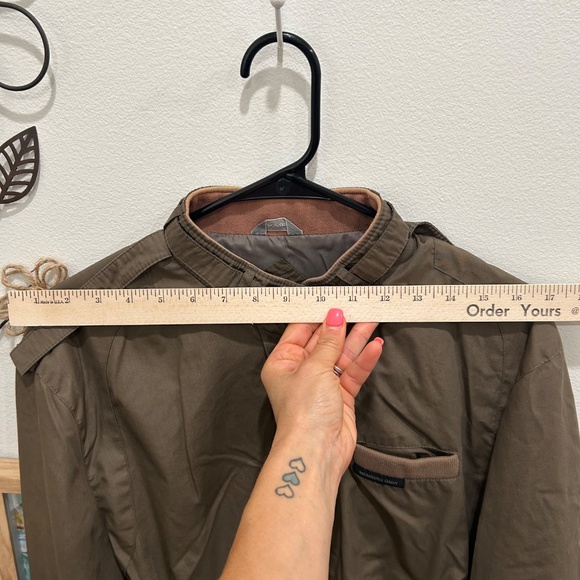 Men's Members Only Jacket, Brown Size 40 (M) - Picture 5 of 6